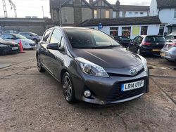 Grey Used 2014 Toyota Yaris Hybrid Trend Hatchback | £7,395