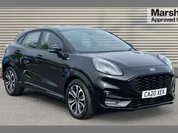 Black Used 2020 Ford Puma ST-Line SUV | £13,937 (Fair price)