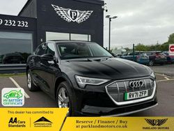 Black Used 2021 Audi e-tron Comfort SUV | £16,495 (Fair price)