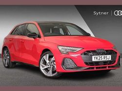 Red New 2025 Audi A3 Black Edition Hatchback | £39,000 (Fair price)