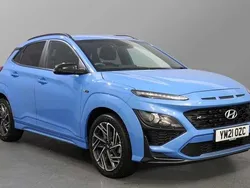 Blue Used 2021 Hyundai Kona N Line SUV | £15,081 (Fair price)