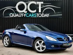 Blue Used 2005 Mercedes SLK280 Cabriolet | £5,995 (A bit pricey)
