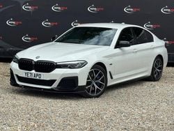 White Used 2021 BMW 545e M Sport Sedan | £26,995 (Fair price)