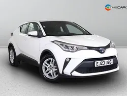 White Used 2023 Toyota C-HR SUV | £18,975 (Good price)
