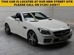 White Used 2013 Mercedes SLK250 AMG Cabriolet | £12,500 (Fair price)