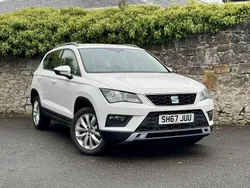 White Used 2017 Seat Ateca Ecomotive SUV | £9,750 (Fair price)