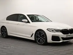 White Used 2022 BMW 530 M Sport Sedan | £34,995 (A bit pricey)
