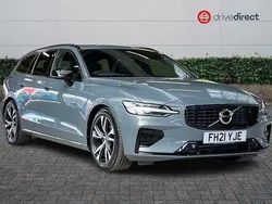 Grey Used 2021 Volvo V60 R-Design Estate | £24,350 (Good price)
