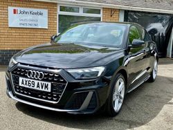 Black Used 2020 Audi A1 Sportback S-Line Hatchback | £14,299 (A bit pricey)