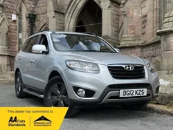 Silver Used 2012 Hyundai Santa Fe Premium SUV | £5,295 (Fair price)