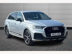 Satellite silver Used 2023 Audi Q7 S-Line SUV | £45,850 (Good price)