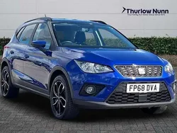 Blue Used 2018 Seat Arona SE Technology SUV | £8,213 (Fair price)