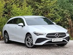 White Used 2024 Mercedes CLA250e Executive Sedan | £29,498 (A bit pricey)