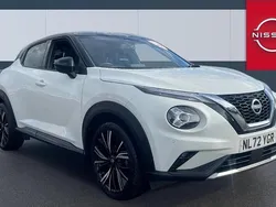 White Used 2022 Nissan Juke Tekna+ SUV | £15,695 (Fair price)