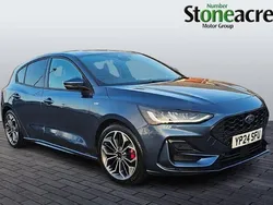 Blue Used 2024 Ford Focus ST-Line X Hatchback | £20,590 (A bit pricey)
