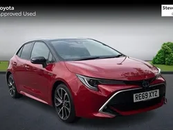 Red/black Used 2019 Toyota Corolla Hatchback | £15,618 (Expensive)