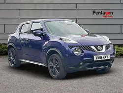 Blue Used 2018 Nissan Juke Tekna SUV | £8,100 (Fair price)