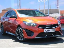 Orange Used 2024 Kia ProCeed 2 Hatchback | £21,173 (Fair price)