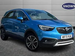 Blue Used 2020 Vauxhall Crossland X Elite SUV | £10,934 (Fair price)