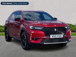 Red Used 2021 DS Automobiles DS7 Crossback Performance SUV | £13,488 (Fair price)
