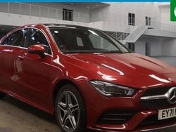 Red Used 2021 Mercedes CLA250e AMG Line Premium Plus Sedan | £23,600 (Good price)