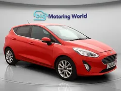 Red Used 2020 Ford Fiesta Titanium Hatchback | £10,700 (Fair price)