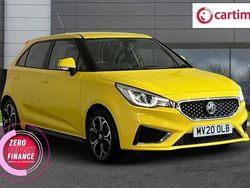 Yellow Used 2020 MG MG3 Exclusive Hatchback | £9,299 (Fair price)