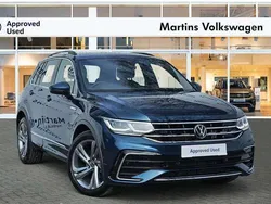 Blue Used 2024 VW Tiguan Edition SUV | £30,995 (Expensive)