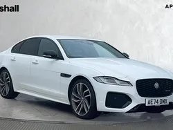 Solid fuji white Used 2024 Jaguar XF R-Dynamic Sedan | £34,071