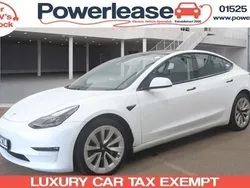White Used 2022 Tesla Model 3 Long Range Sedan | £18,689 (Good price)