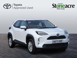 White Used 2023 Toyota Yaris Hybrid Hatchback | £19,900 (A bit pricey)