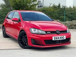 Red Used 2014 VW Golf VII GTD Hatchback | £8,099 (Fair price)