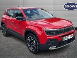 Red Used 2024 Jeep Avenger EV Summit SUV | £16,930 (Good price)