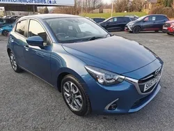 Blue Used 2017 Mazda 2 Hatchback | £9,689 (Fair price)