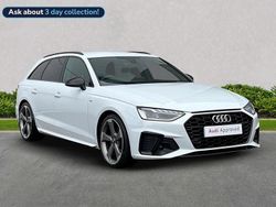 White Used 2020 Audi A4 Black Edition Estate | £24,171 (Fair price)
