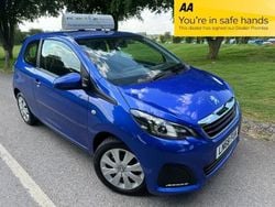 Blue Used 2018 Peugeot 108 Active Hatchback | £7,450 (A bit pricey)
