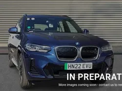 Phytonic blue metallic paint Used 2022 BMW iX3 M Sport SUV | £26,492 (Fair price)