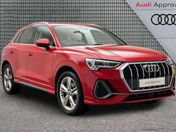 Red Used 2019 Audi Q3 S-Line SUV | £22,995 (Fair price)