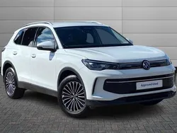 Pure white Used 2024 VW Tiguan Match SUV | £32,950