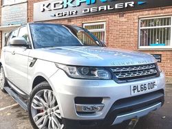 Silver Used 2016 Land Rover Range Rover Sport HSE SUV | £16,140 (Fair price)