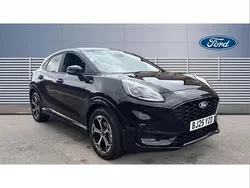 Black New 2025 Ford Puma ST-Line SUV | £24,500