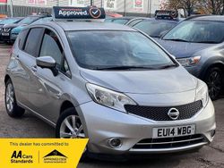Silver Used 2014 Nissan Note S MPV | £3,975 (A bit pricey)