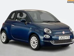 Blue Used 2023 Fiat 500 Hatchback | £9,195 (Fair price)