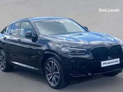 Black Used 2024 BMW X4 M Sport SUV | £48,222 (Fair price)
