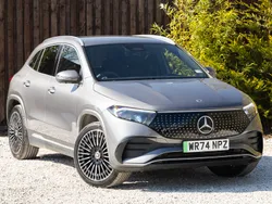Grey New 2024 Mercedes EQA250+ AMG line SUV | £32,998 (Super price)