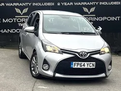 Silver Used 2014 Toyota Yaris Hatchback | £4,895 (Fair price)