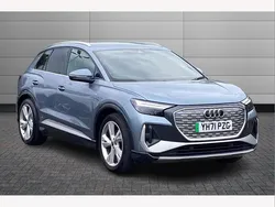 Blue Used 2021 Audi Q4 e-tron S-Line SUV | £19,367