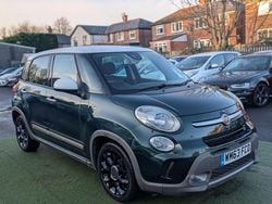 Green/white Used 2013 Fiat 500L Trekking MPV | £3,250 (Fair price)