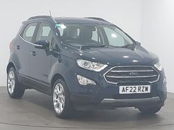 Blue Used 2022 Ford Ecosport Titanium SUV | £12,998 (Fair price)