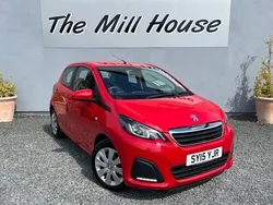 Red Used 2015 Peugeot 108 Active Hatchback | £4,249 (Good price)